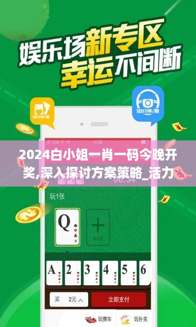 2024白小姐一肖一码今晚开奖,深入探讨方案策略_活力版GVS23.833