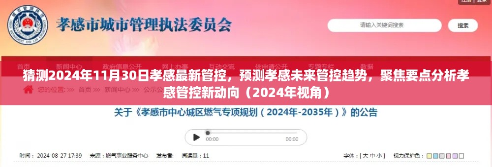 聚焦孝感未来管控趋势，预测孝感最新动向与未来管控展望（2024年视角）