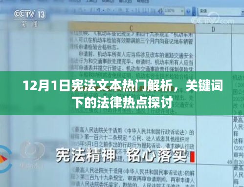 宪法文本深度解析，关键词下的法律热点探讨（12月1日版）