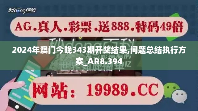 2024年澳门今晚343期开奖结果,问题总结执行方案_AR8.394