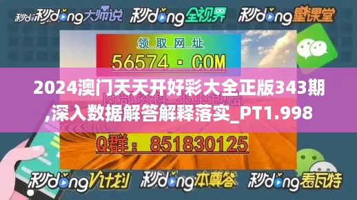 2024澳门天天开好彩大全正版343期,深入数据解答解释落实_PT1.998