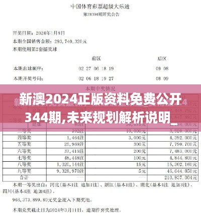 新澳2024正版资料免费公开344期,未来规划解析说明_6DM8.929