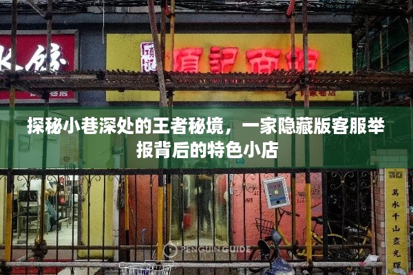 探秘王者秘境，隐藏版客服举报背后的特色小店之谜