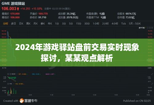 2024游戏驿站盘前交易实时现象深度解析，聚焦某某观点