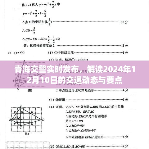 青海交警实时解读，2024年交通动态与要点预告（附详细解读）