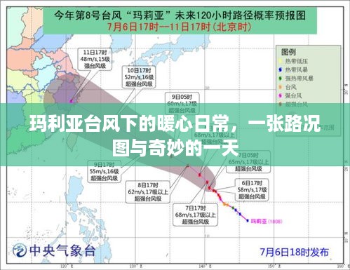 玛利亚台风下的暖心日常，路况图记录奇妙一日