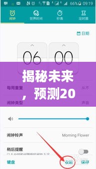 揭秘未来闹钟铃声，实时预测2024年12月13日闹钟时刻