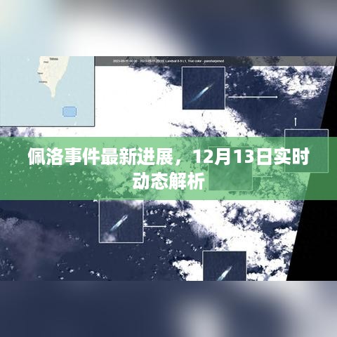 佩洛事件最新进展及实时动态解析（12月13日更新）