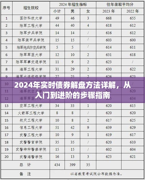 从入门到进阶，2024年实时债券解盘方法详解与步骤指南