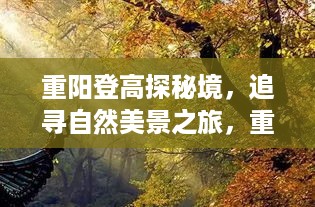 重阳登高探秘境，自然美景之旅，重拾内心宁静与平和的体验