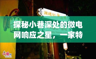 小巷深处的微电网响应之星，特色小店的实时魅力探秘