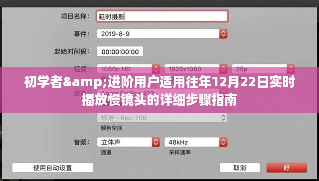 初学者与进阶用户适用的慢镜头实时播放指南，详细步骤解析