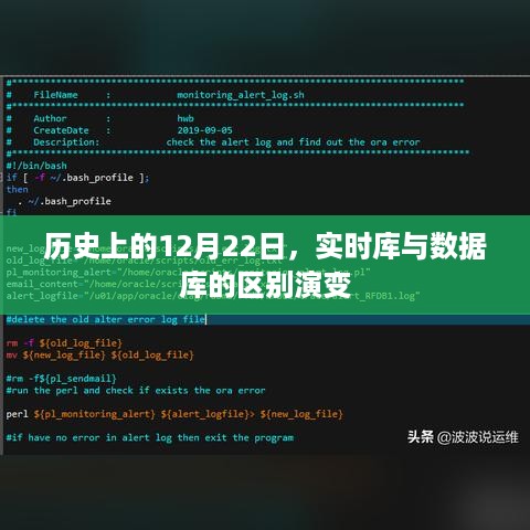 历史上的12月22日，实时库与数据库的区别演变概览