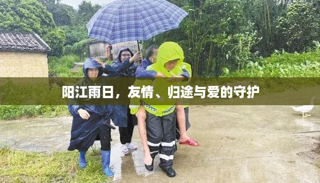 阳江雨日，友情、归途与爱的温馨守护