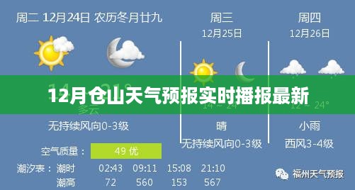 仓山天气预报实时更新，最新天气播报