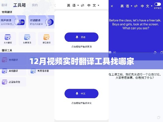 实时视频翻译工具，十二月优选推荐