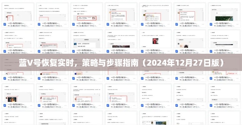 蓝V号恢复实时操作指南，策略与步骤（最新版）