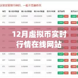 虚拟币实时行情在线网站最新更新（12月版）