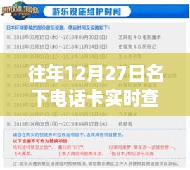 名下电话卡实时查询服务，便捷操作与注意事项