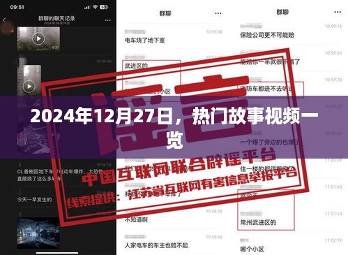 热门故事视频速递，2024年12月27日精彩一览