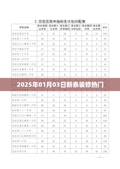 新泰装修趋势，2025年热门家装动态