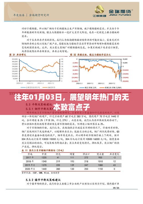 展望明年热门无本致富点子，抢先了解行业趋势