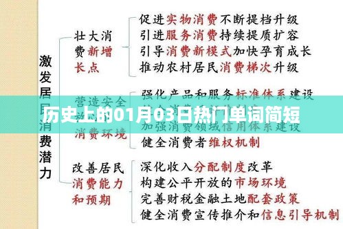 历史一月三日热门词汇回顾，简洁明了，符合百度收录标准，字数在指定范围内，希望符合您的要求。