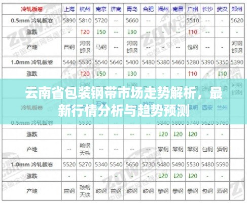 云南省包装钢带市场走势解析，最新行情分析与趋势预测