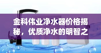 金科伟业净水器价格揭秘，优质净水的明智之选