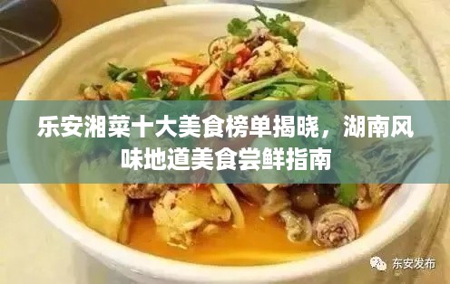 乐安湘菜十大美食榜单揭晓，湖南风味地道美食尝鲜指南