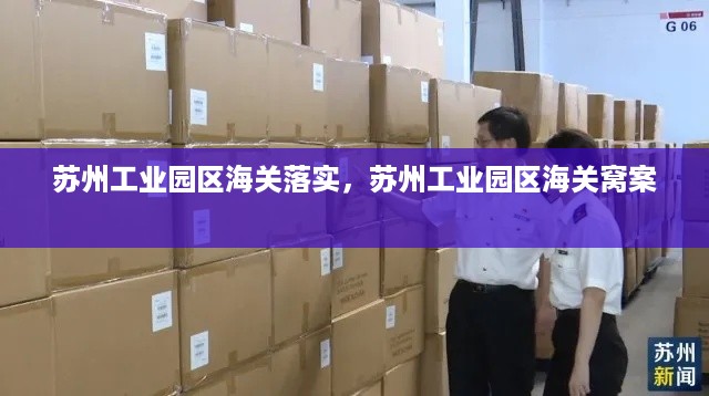 苏州工业园区海关落实，苏州工业园区海关窝案 